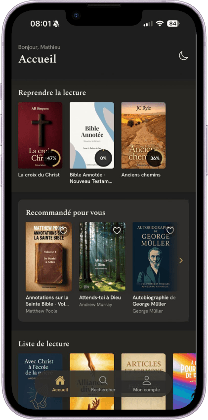 Reprendre votre lecture facilement sur tous vos appareils